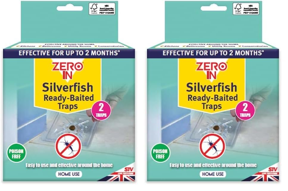 Silverfish trap